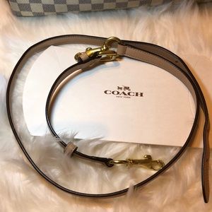 Authentic Coach leather strap